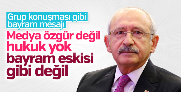 Kılıçdaroğlu'nun bayram mesajı