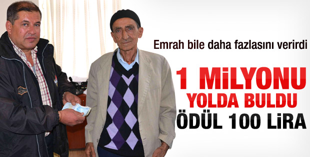 Bir milyonu sahibine verdi 100 TL bahşiş aldı - izle