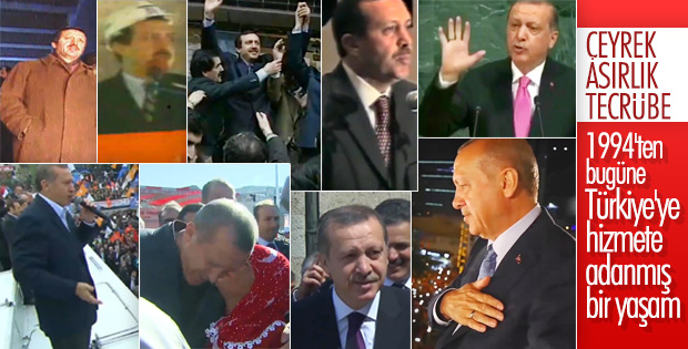 AK Parti Olağan Kongresi'nde geçmişten bugüne Türkiye