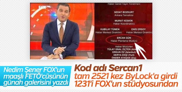 Ercan Gün'ün FETÖ ile ilişkisi ortaya çıktı