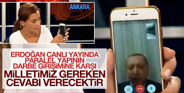 Cumhurbaşkanı Erdoğan'dan halka çağrı