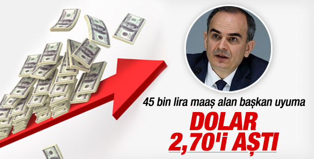 Merkez Bankası dolardaki yükselişe kayıtsız