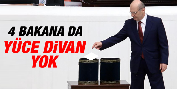 Erdoğan Bayraktar Yüce Divan'a gitmeyecek