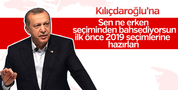 Cumhurbaşkanı Erdoğan: Kılıçdaroğlu bıdırdayıp duruyor