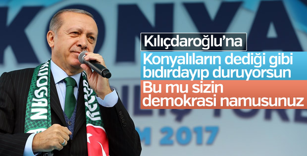 Cumhurbaşkanı Erdoğan: Kılıçdaroğlu bıdırdayıp duruyor