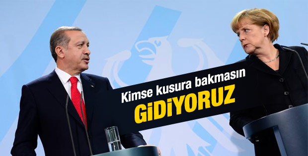 Erdoğan: Almanya'ya gitmeseniz diyenler oluyor