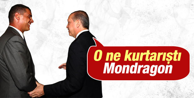 Cumhurbaşkanı Erdoğan'dan Mondragon'a övgüler