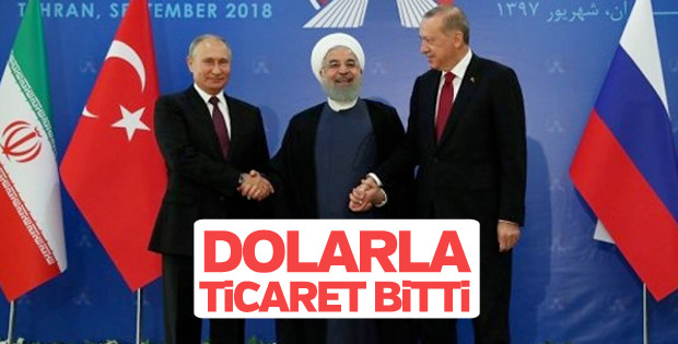 Türkiye-İran-Rusya arasında yerel para birimiyle ticaret dönemi