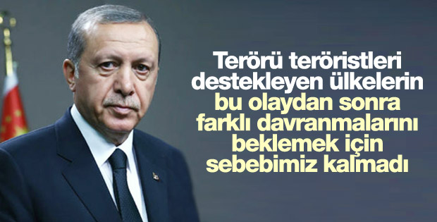 Cumhurbaşkanı Erdoğan: Şehitlerimiz ve yaralılarımız var