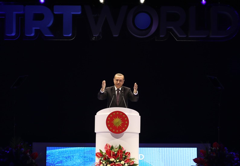 Erdoğan'dan TRT World'e: Kameranızı mazlumlara odaklayın