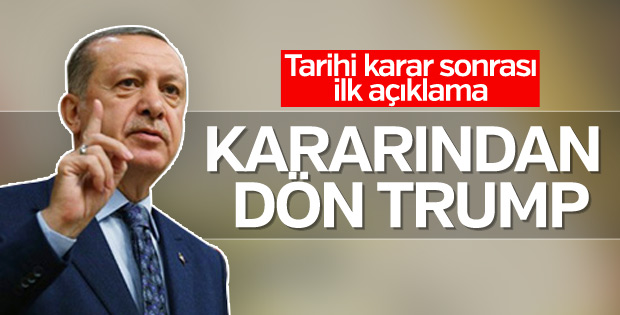 BM kararı sonrası Erdoğan'dan ilk açıklama