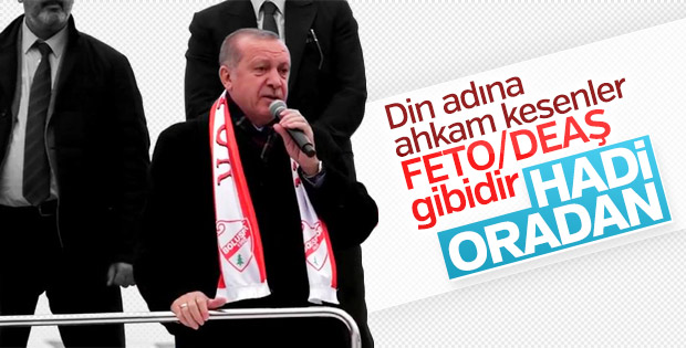 Cumhurbaşkanı Erdoğan Bolu'da