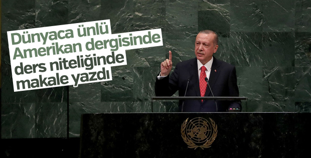 Başkan Erdoğan'dan BM'nin yapısı için makale