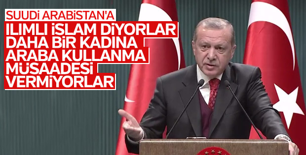 Cumhurbaşkanı Erdoğan, Genç Kadın Liderler Programı'nda