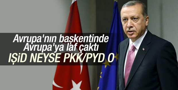 Cumhurbaşkanı Erdoğan: PYD PKK gibi bir terör örgütüdür