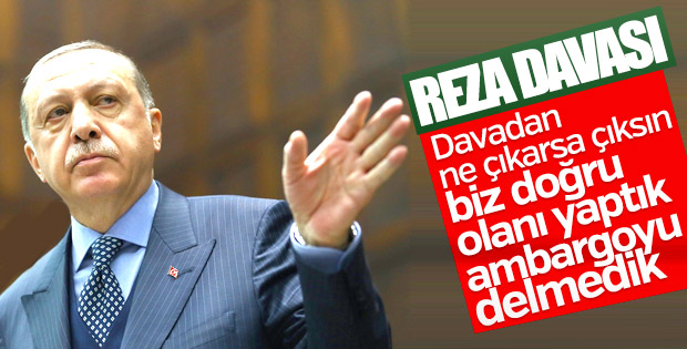 Erdoğan'dan ABD'deki davaya ilişkin ilk yorum