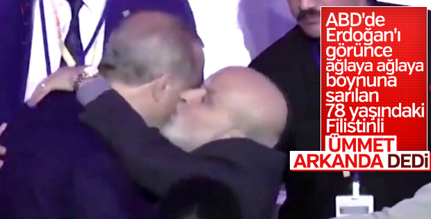 ABD'de Başkan Erdoğan'ın ağlatan buluşması