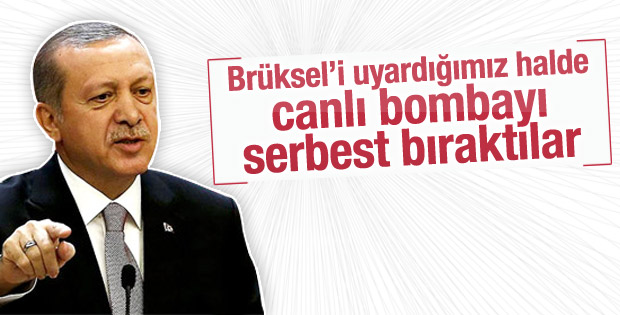 Erdoğan'dan Brüksel saldırısıyla ilgili açıklama