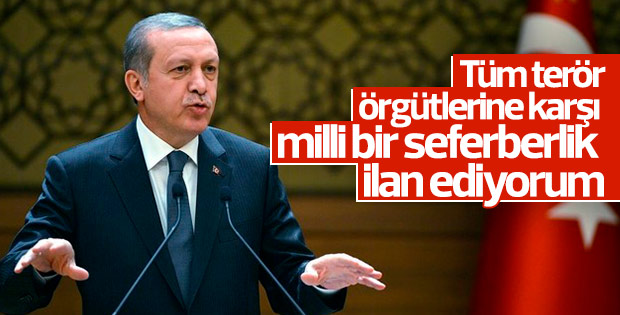 Cumhurbaşkanı Erdoğan muhtarlara seslendi