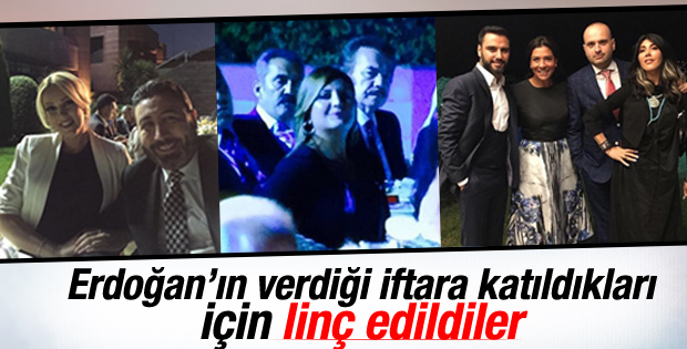 Cumhurbaşkanı Erdoğan sanatçılarla iftar yaptı