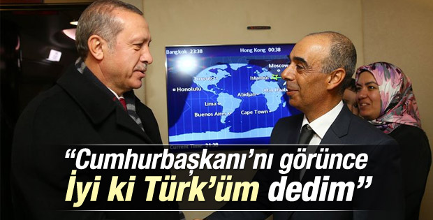 Hamdi öğretmen: Erdoğan'ı görünce İyi ki Türk'üm dedim