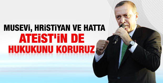 Başbakan Van Özalp'ta konuştu