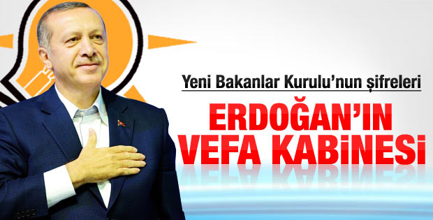 Erdoğan'ın Kabine revizyonunun şifreleri