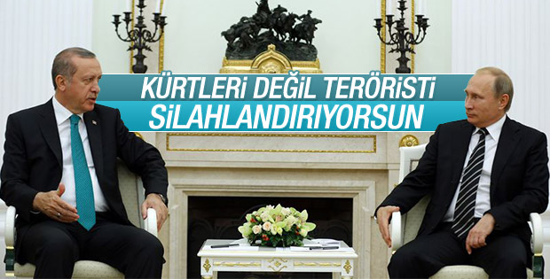 Erdoğan Rusya'nın Suriye operasyonunu eleştirdi