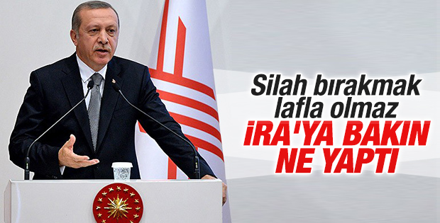 Cumhurbaşkanı Erdoğan'ın YÖK konuşması