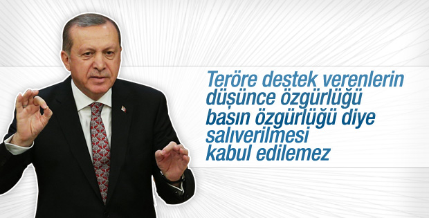Cumhurbaşkanı Erdoğan'dan sert açıklamalar