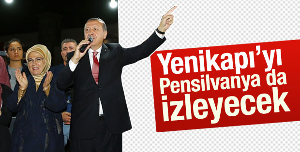 Yenikapı'dan Pensilvanya'ya naklen yayın yapılacak