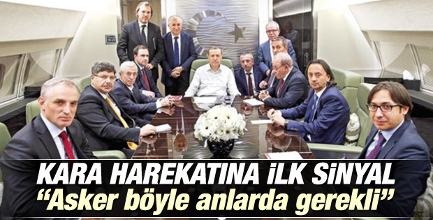 Erdoğan'dan tezkere ve askeri harekat açıklaması