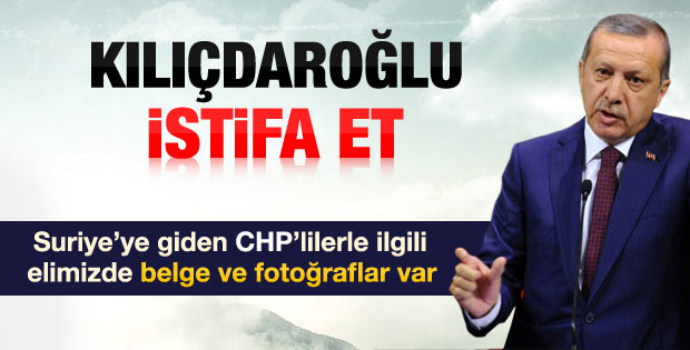 Erdoğan'dan Kılıçdaroğlu'na istifa çağrısı