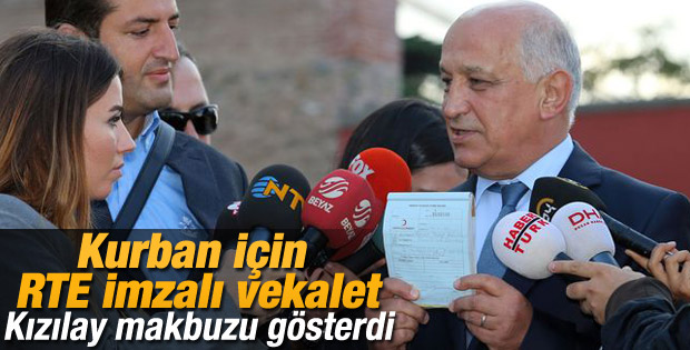 Kızılay Başkanı: Erdoğan kurban vekaletini Kızılay'a verdi