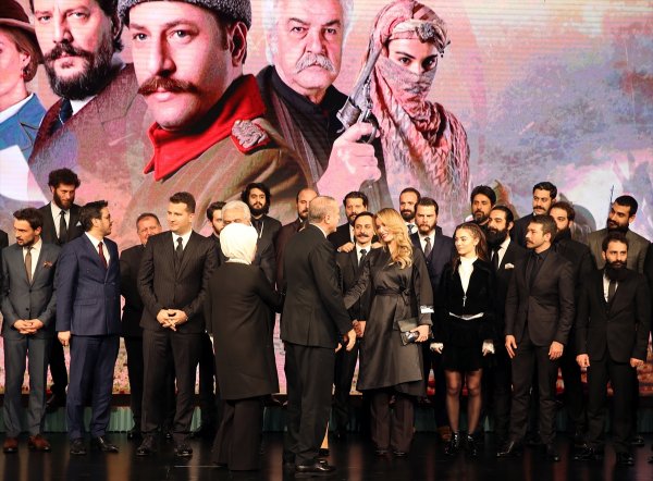Cumhurbaşkanı Erdoğan Kut'ül Amare dizisinin tanıtımında