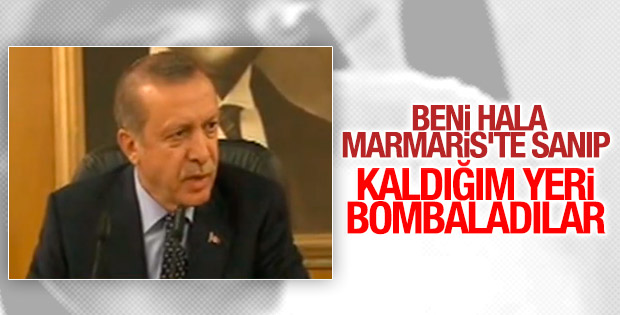 Erdoğan'ın ayrıldığı oteli bombaladılar