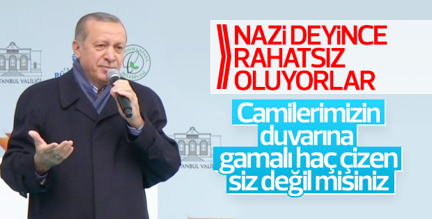 Cumhurbaşkanı Erdoğan Gaziosmanpaşa'da