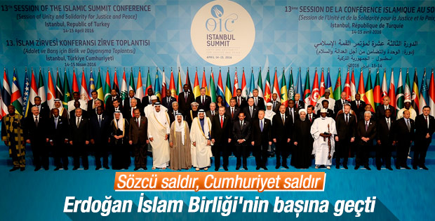 İİT Zirvesi öncesi liderler aile fotoğrafı çektirdi