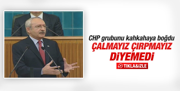 Kemal Kılıçdaroğlu çalmayız çırpmayız diyemedi