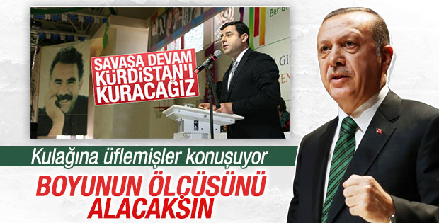 Erdoğan: Malum eş başkanın yaptığı provokasyondur