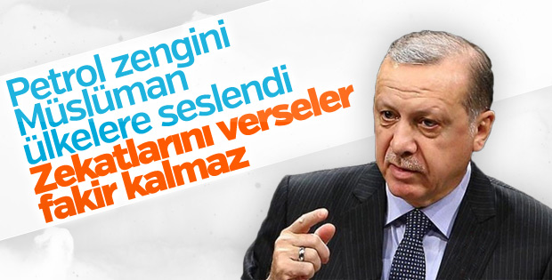 Cumhurbaşkanı'ndan petrol zenginlerine çağrı