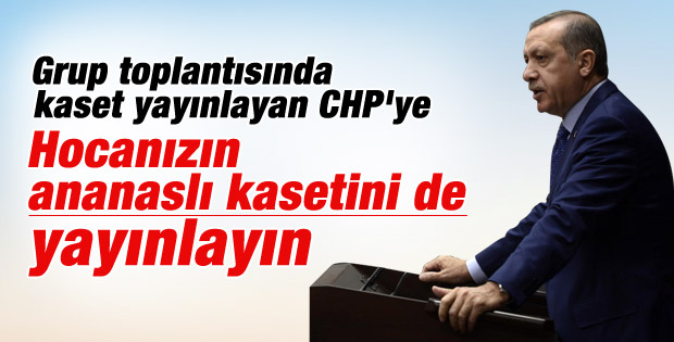 Başbakan Erdoğan'ın grup toplantısı konuşması - izle