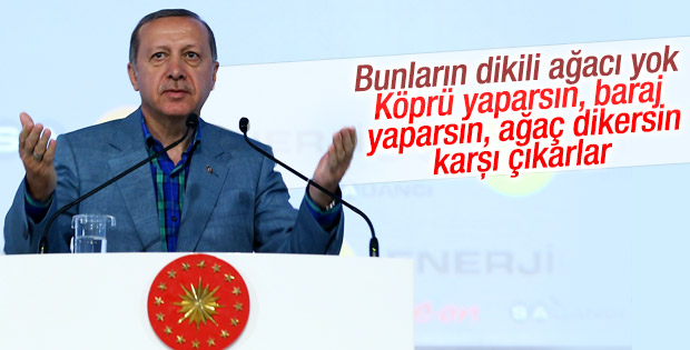 Erdoğan: Projelerin karşısına dikilenler teferruattır