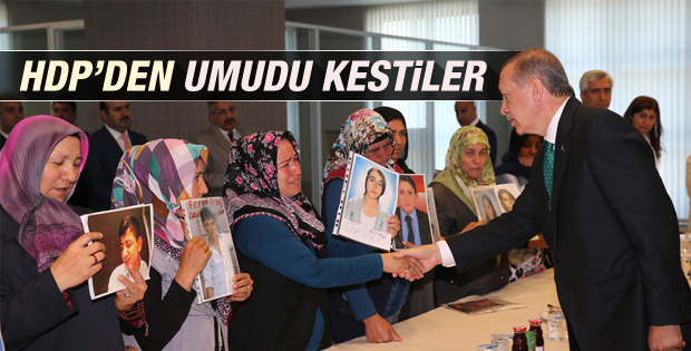 Diyarbakırlı aileler Başbakan Erdoğan ile görüştü