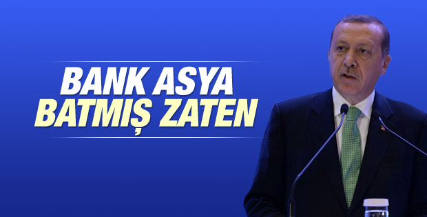 Cumhurbaşkanı Erdoğan: O banka zaten batmış İZLE
