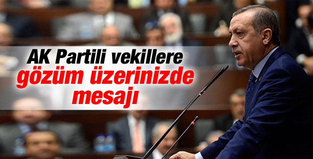 Erdoğan'dan AK Partililer'e dört mesaj