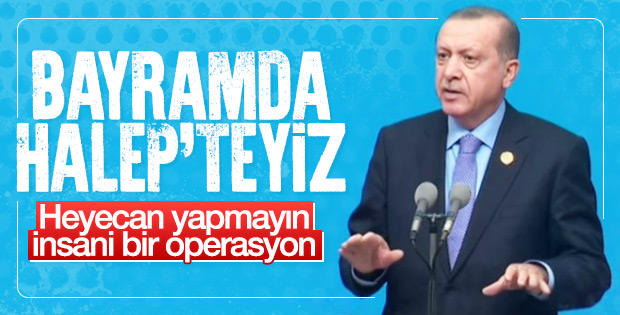 Erdoğan Rusya ile Halep'e operasyonun sinyalini verdi