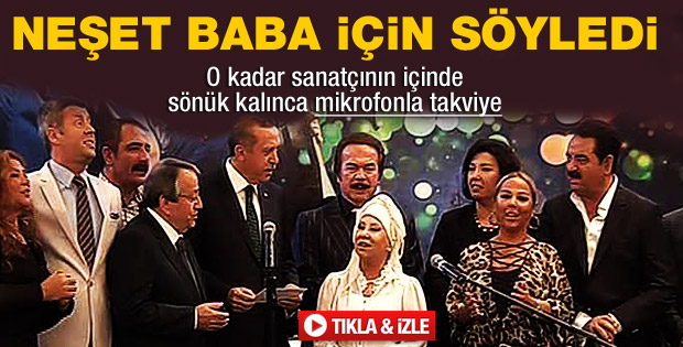 Erdoğan Neşet Ertaş için Gönül Dağı'nı söyledi - izle