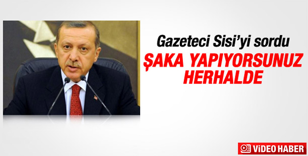 Erdoğan'a Sisi ile görüşeceği iddiaları soruldu