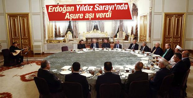 Cumhurbaşkanı Erdoğan'dan Aşure Aşı ikramı